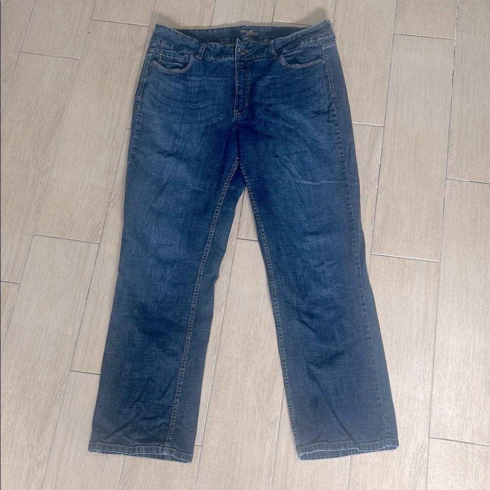 Riders by Lee Dark Blue Straight Leg Jeans